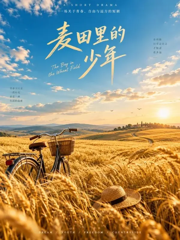 《风吹麦浪的日子》- 黄果乡村励志短剧封面 《风吹麦浪的日子》- 黄果乡村励志短剧封面