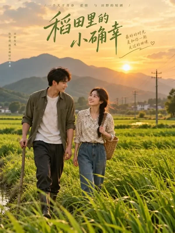 《稻香里的告白》- 黄果田园爱情短剧封面 《稻香里的告白》- 黄果田园爱情短剧封面